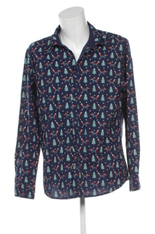 Мъжка риза Reserved, Размер XXL, Цвят Многоцветен, Цена 11,00 €, #136893935