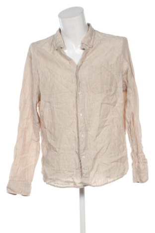 Мъжка риза Unbranded, Размер XXL, Цвят Бежов, Цена 11,00 €, #136895080