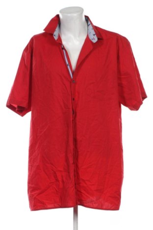 Herrenhemd Tom Rusborg, Größe 4XL, Farbe Rot, Preis 18,99 €, #136897363