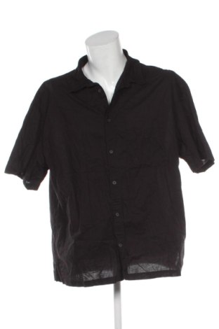 Cămașă de bărbați H&M, Mărime XXL, Culoare Negru, Preț 88,62 Lei, #136912681