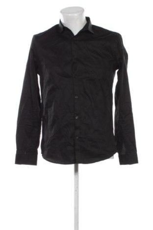 Мъжка риза Jack & Jones, Размер M, Цвят Черен, Цена 34,25 €, #136917842