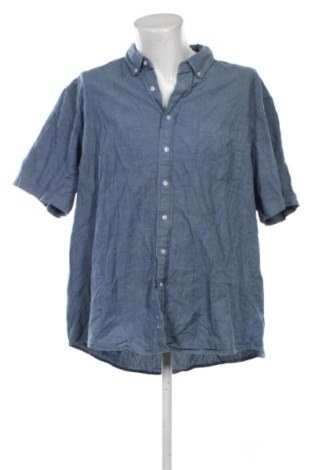 Herrenhemd George, Größe 3XL, Farbe Blau, Preis 11,99 €, #136896093