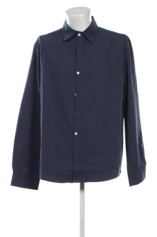 Ανδρικό πουκάμισο Unbranded, Μέγεθος 3XL, Χρώμα Μπλέ, Τιμή 13,99 €, #136898626