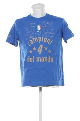 Męski T-shirt PUMA, Rozmiar L, Kolor Niebieski, Cena 77,99 zł, #136843228