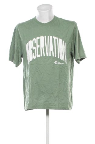Męski T-shirt H&M, Rozmiar L, Kolor Zielony, Cena 53,99 zł, #136847280