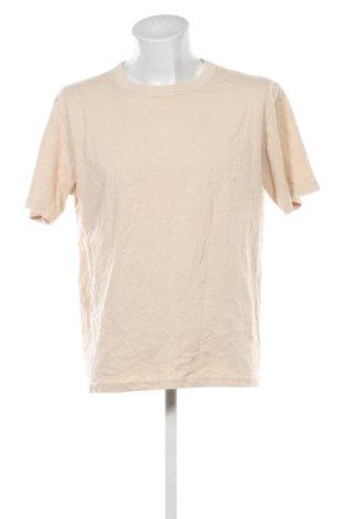 Męski T-shirt Uniqlo, Rozmiar XL, Kolor Beżowy, Cena 43,99 zł, #136847368