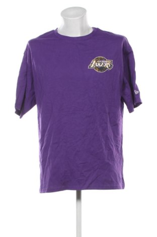 Męski T-shirt New Era, Rozmiar XL, Kolor Fioletowy, Cena 50,99 zł, #136847854