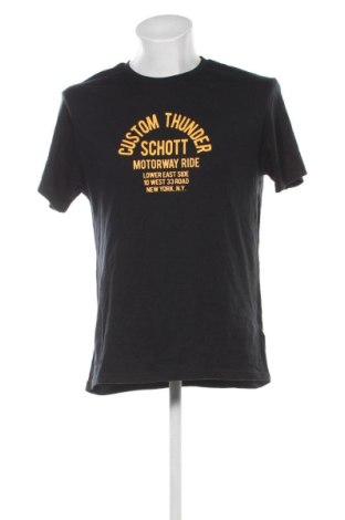 Męski T-shirt Schott, Rozmiar L, Kolor Czarny, Cena 109,99 zł, #136848471