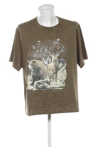 Męski T-shirt Unbranded, Rozmiar 3XL, Kolor Zielony, Cena 47,99 zł, #136852550