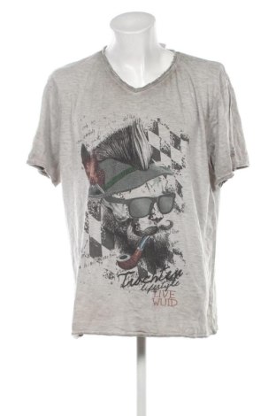 Męski T-shirt Unbranded, Rozmiar 4XL, Kolor Szary, Cena 50,99 zł, #136852968