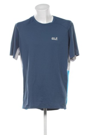 Męski T-shirt Jack Wolfskin, Rozmiar 3XL, Kolor Niebieski, Cena 77,99 zł, #136854192