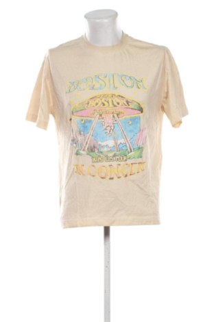 Męski T-shirt Zara, Rozmiar M, Kolor Beżowy, Cena 64,30 zł, #136867648