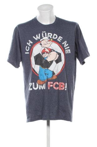 Męski T-shirt Unbranded, Rozmiar XXL, Kolor Niebieski, Cena 46,99 zł, #136869568