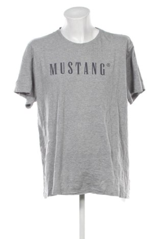 Męski T-shirt Mustang, Rozmiar 4XL, Kolor Szary, Cena 52,99 zł, #136871134