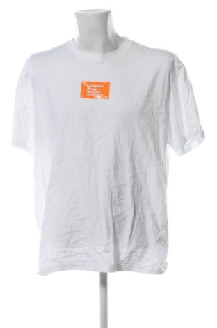Ανδρικό t-shirt Calvin Klein, Μέγεθος 4XL, Χρώμα Λευκό, Τιμή 20,99 €, #136871286
