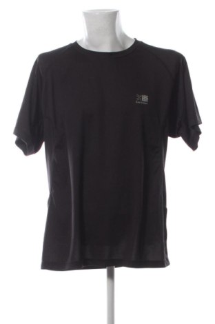 Ανδρικό t-shirt Karrimor, Μέγεθος 4XL, Χρώμα Μαύρο, Τιμή 8,99 €, #136878421