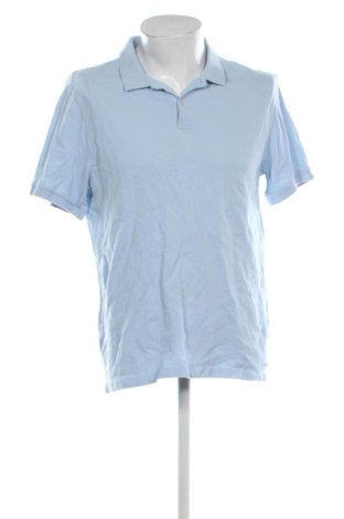 Мъжка тениска Massimo Dutti, Размер L, Цвят Син, Цена 17,35 €, #136878577