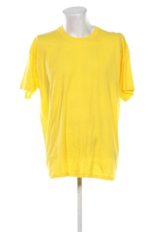 Мъжка тениска Fruit Of The Loom, Размер XXL, Цвят Жълт, Цена 10,00 €, #136878722