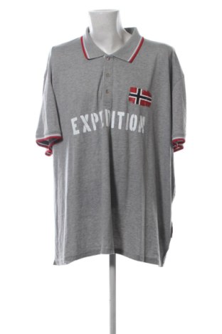 Ανδρικό t-shirt Unbranded, Μέγεθος 5XL, Χρώμα Γκρί, Τιμή 13,99 €, #136878832