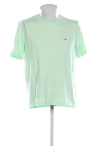 Męski T-shirt Tommy Hilfiger, Rozmiar L, Kolor Zielony, Cena 142,99 zł, #136880210