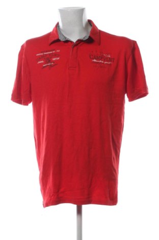 Męski T-shirt Violento, Rozmiar 5XL, Kolor Czerwony, Cena 48,99 zł, #136880882