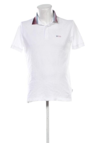 Мъжка тениска BOSS, Размер M, Цвят Бял, Цена 41,41 €, #136881861