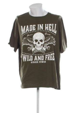 Ανδρικό t-shirt Smog, Μέγεθος XXL, Χρώμα Πράσινο, Τιμή 10,99 €, #136895623