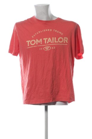 Ανδρικό t-shirt Tom Tailor, Μέγεθος XXL, Χρώμα Ρόζ , Τιμή 11,99 €, #136895966