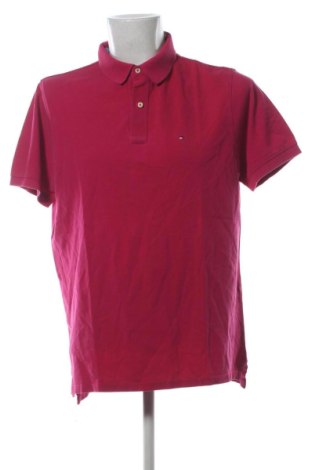Męski T-shirt Tommy Hilfiger, Rozmiar XXL, Kolor Różowy, Cena 163,99 zł, #136903377