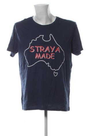 Męski T-shirt Mantaray, Rozmiar XL, Kolor Niebieski, Cena 44,99 zł, #136905173
