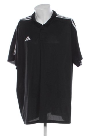 Ανδρικό t-shirt Adidas, Μέγεθος 4XL, Χρώμα Μαύρο, Τιμή 21,99 €, #136907039