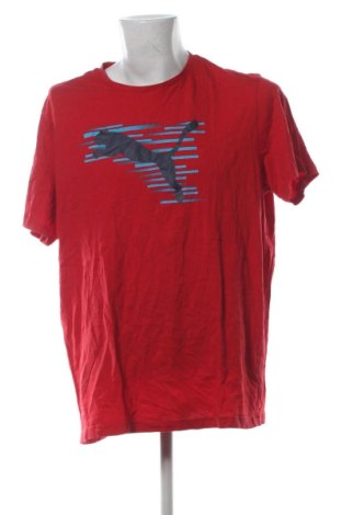 Męski T-shirt PUMA, Rozmiar XXL, Kolor Czerwony, Cena 77,99 zł, #136907129