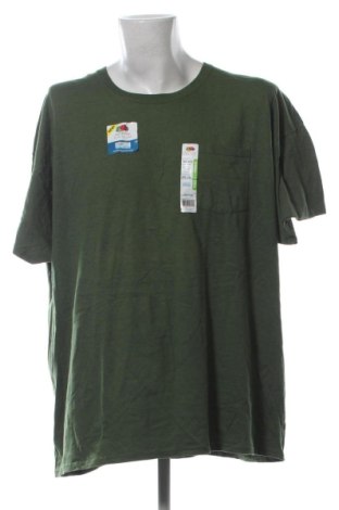 Pánske tričko  Fruit Of The Loom, Veľkosť 3XL, Farba Zelená, Cena  9,95 €, #136909793