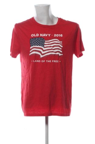 Ανδρικό t-shirt Old Navy, Μέγεθος L, Χρώμα Κόκκινο, Τιμή 9,99 €, #136913123