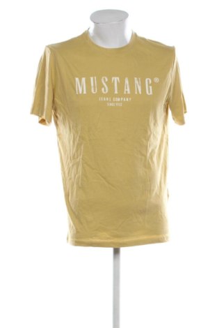 Herren T-Shirt Mustang, Größe L, Farbe Gelb, Preis € 17,99, #136915698