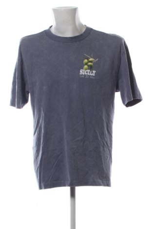 Мъжка тениска Hollister, Размер XXL, Цвят Син, Цена 17,89 €, #136917807