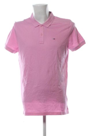 Мъжка тениска Tommy Hilfiger, Размер L, Цвят Розов, Цена 80,78 €, #136918108