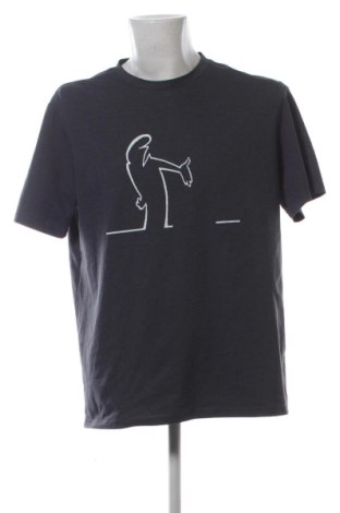 Мъжка тениска Unbranded, Размер XXL, Цвят Сив, Цена 9,20 €, #136919700