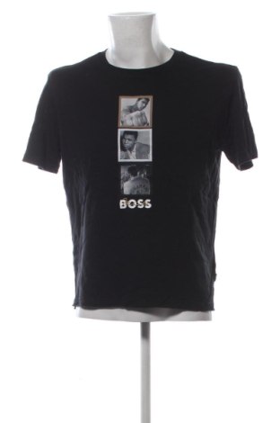 Męski T-shirt BOSS, Rozmiar XL, Kolor Czarny, Cena 172,99 zł, #136926628