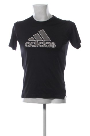 Męski T-shirt Adidas, Rozmiar S, Kolor Czarny, Cena 74,99 zł, #136930432