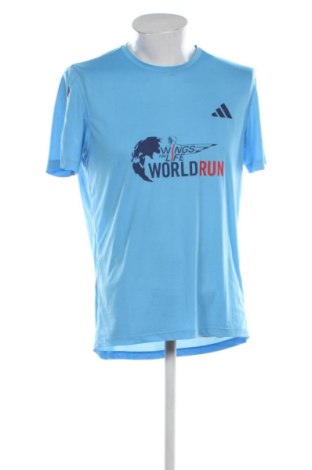 Pánské tričko  Adidas, Velikost M, Barva Modrá, Cena  409,00 Kč, #136934553