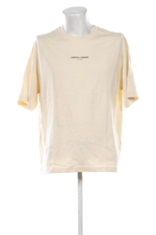 Herren T-Shirt UNFOLLOWED, Größe L, Farbe Beige, Preis € 31,99, #136938663