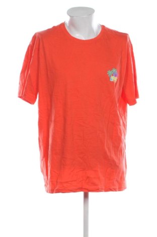 Ανδρικό t-shirt Unbranded, Μέγεθος 4XL, Χρώμα Πορτοκαλί, Τιμή 12,99 €, #136939443