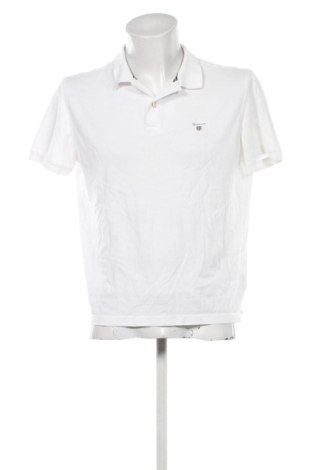 Tricou de bărbați Gant, Mărime L, Culoare Alb, Preț 336,99 Lei, #136954536