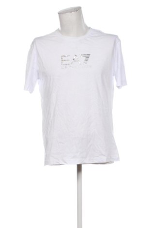 Ανδρικό t-shirt Emporio Armani, Μέγεθος XXL, Χρώμα Λευκό, Τιμή 23,99 €, #132027473