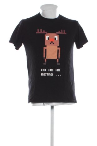 Męski T-shirt Fisherfield, Rozmiar S, Kolor Czarny, Cena 48,99 zł, #136850506