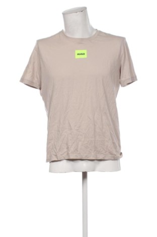 Tricou de bărbați Hugo Boss, Mărime M, Culoare Bej, Preț 118,99 Lei, #132610212