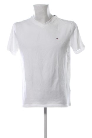 Мъжка тениска Tommy Hilfiger, Размер M, Цвят Бял, Цена 39,88 €, #136900551