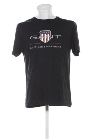 Męski T-shirt Gant, Rozmiar L, Kolor Czarny, Cena 160,99 zł, #136859611