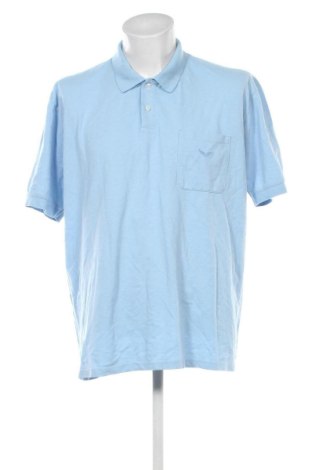 Męski T-shirt Trigema, Rozmiar 3XL, Kolor Niebieski, Cena 79,99 zł, #136867234